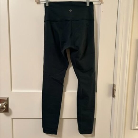 Wunder under mid rise tight leggings in Royal Emerald - Picture 5 of 5